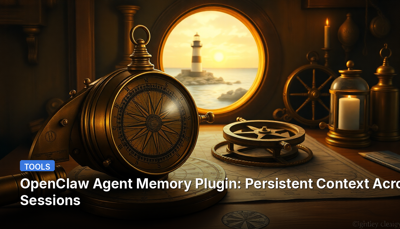 Plugin de Memória do Agente OpenClaw: Contexto Persistente Entre Sessões