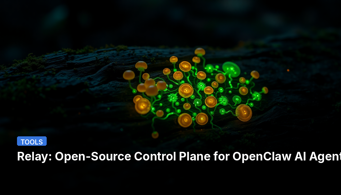 リレー:OpenClaw AIエージェントのためのオープンソース制御プレーン