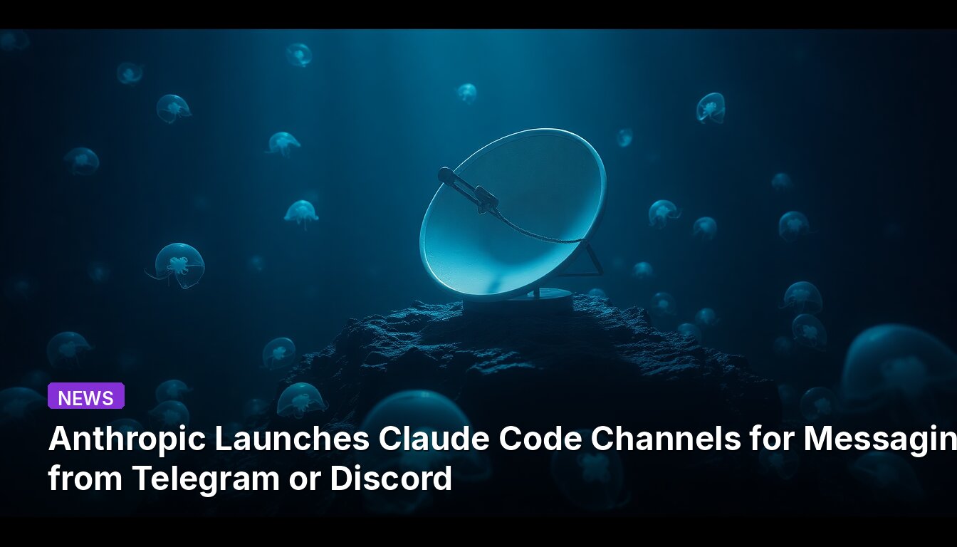 Anthropic lanza Claude Code Channels para mensajería desde Telegram o Discord.