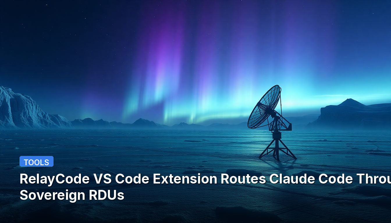 Extension VS Code RelayCode Route le Code de Claude via des RDU Souverains