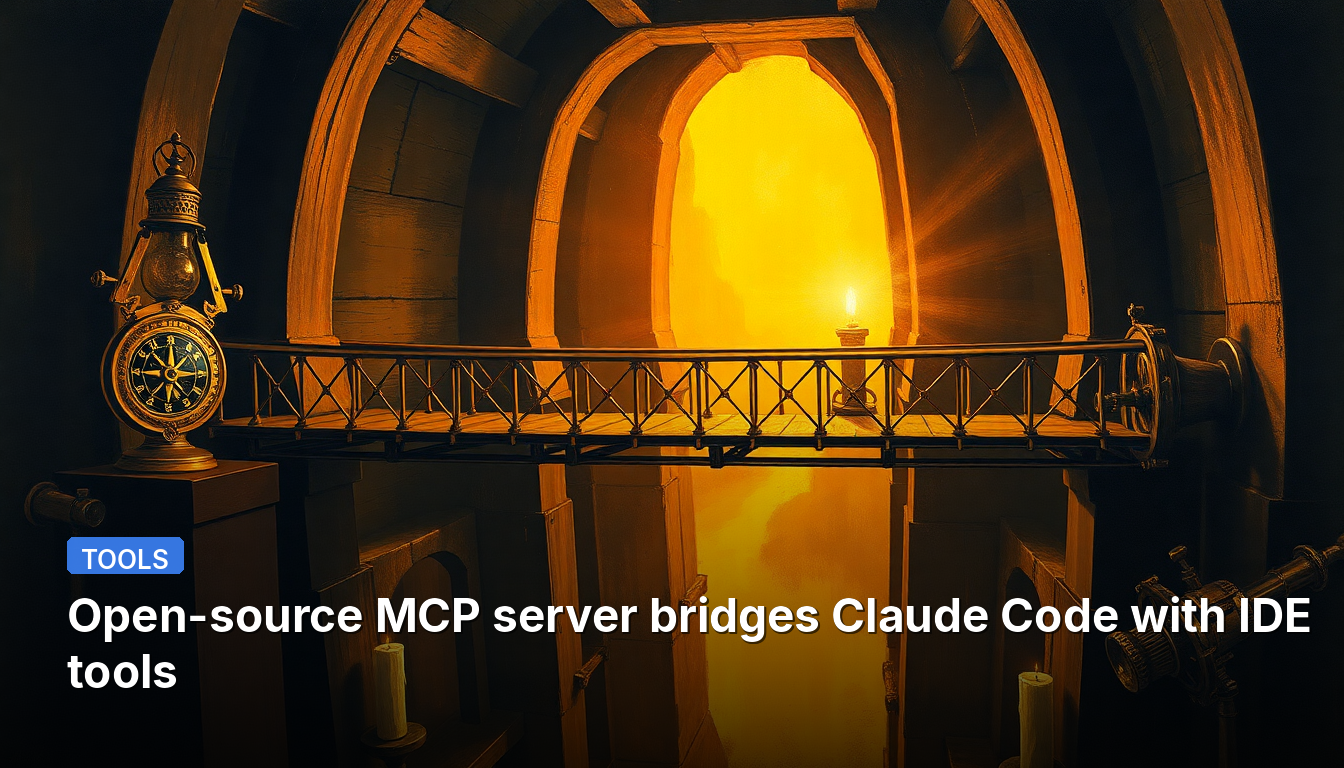 Servidor MCP de código aberto conecta o Claude Code com ferramentas de IDE