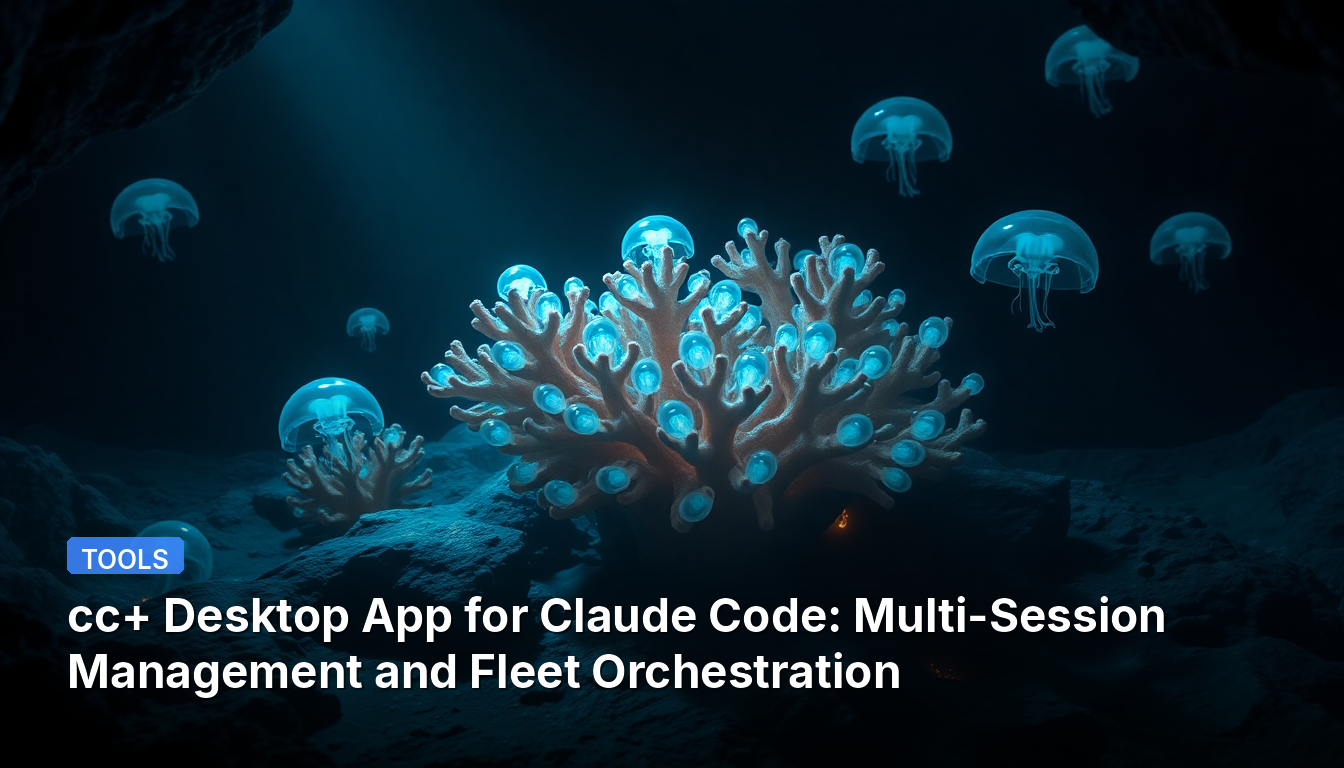 Application de bureau cc+ pour Claude Code : Gestion multi-sessions et orchestration de flotte