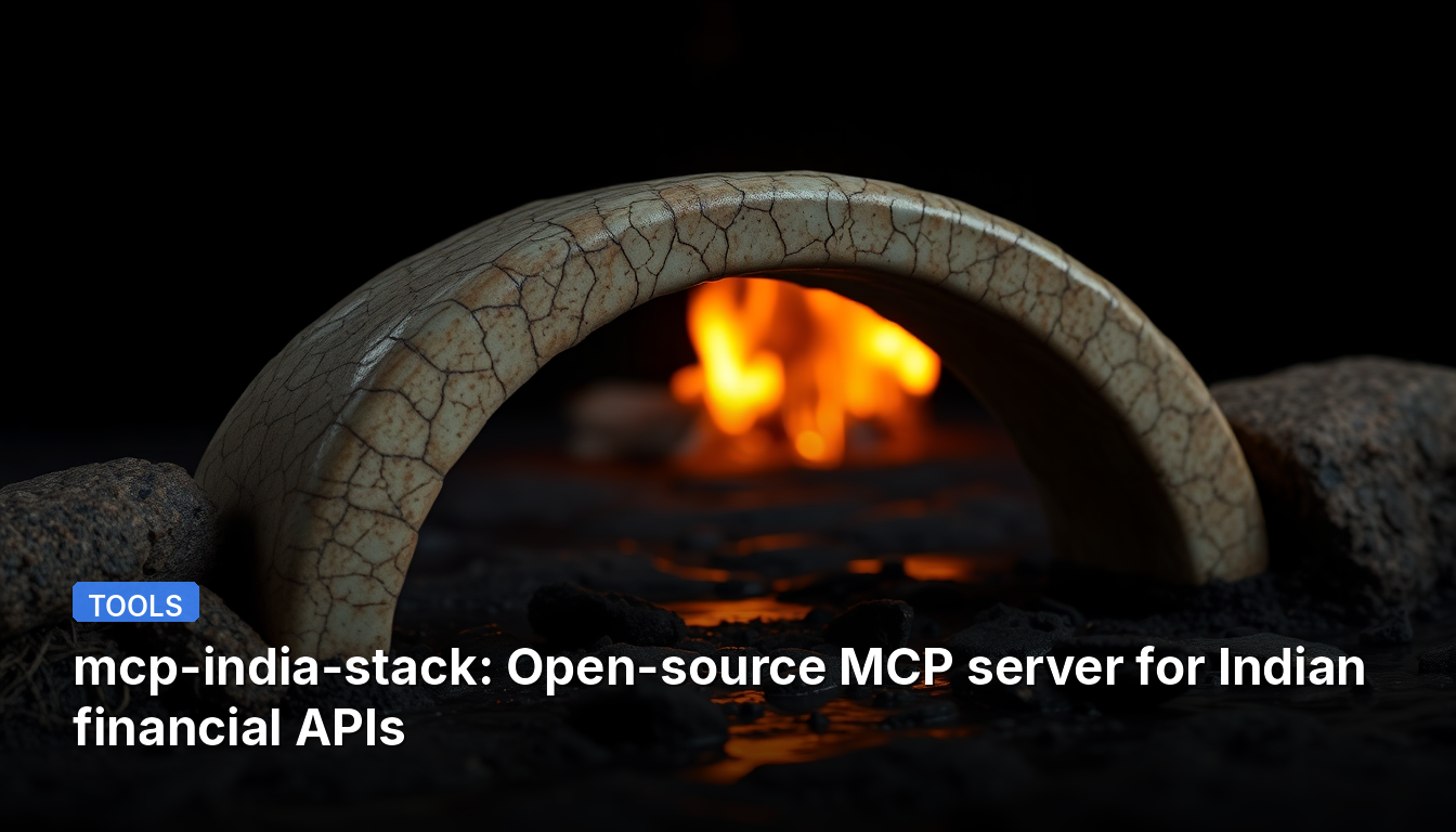 mcp-india-stack: インドの金融API向けオープンソースMCPサーバー