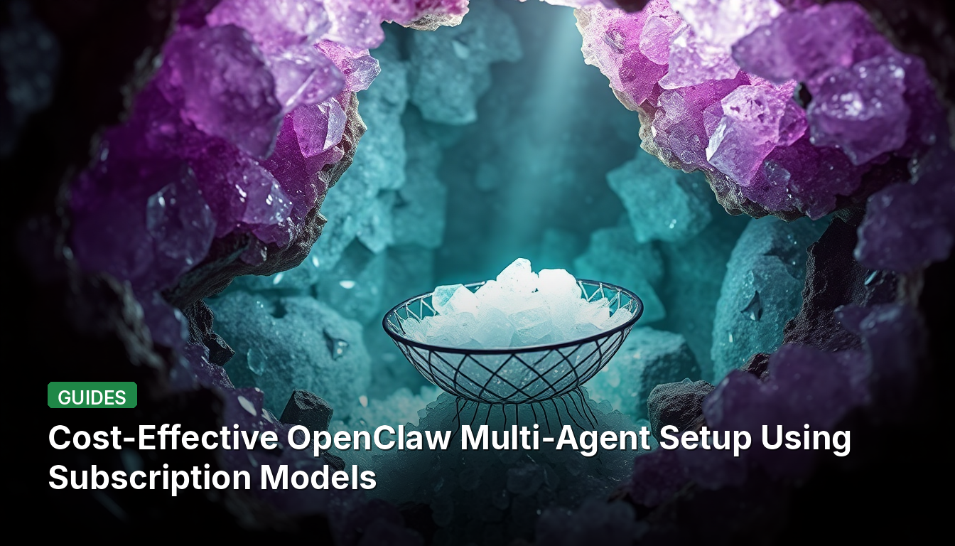 Configuração de Multi-Agente OpenClaw Custo-Efetiva Usando Modelos de Assinatura