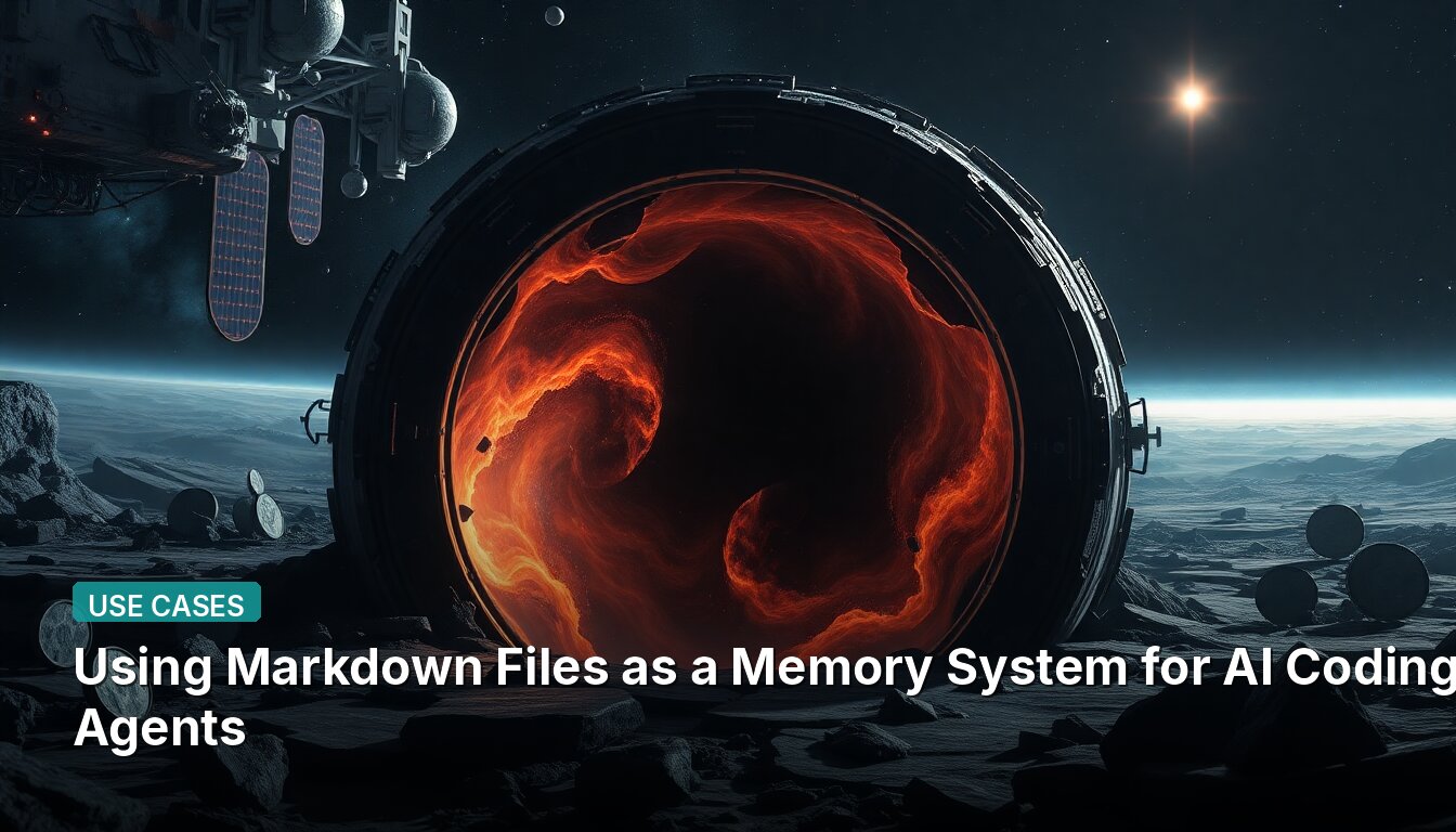 Usar Archivos Markdown como Sistema de Memoria para Agentes de IA de Programación
