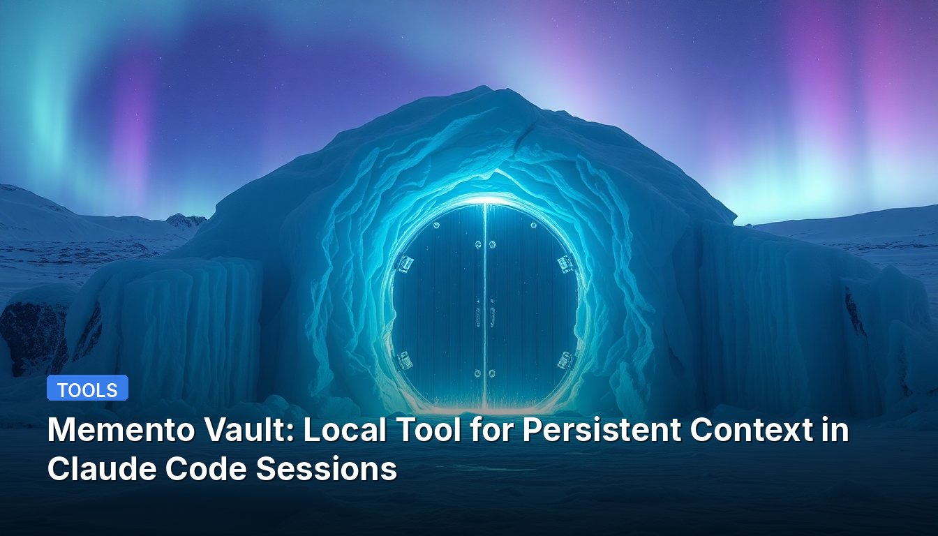 Memento Vault:Claudeコードセッションの永続的コンテキストのためのローカルツール