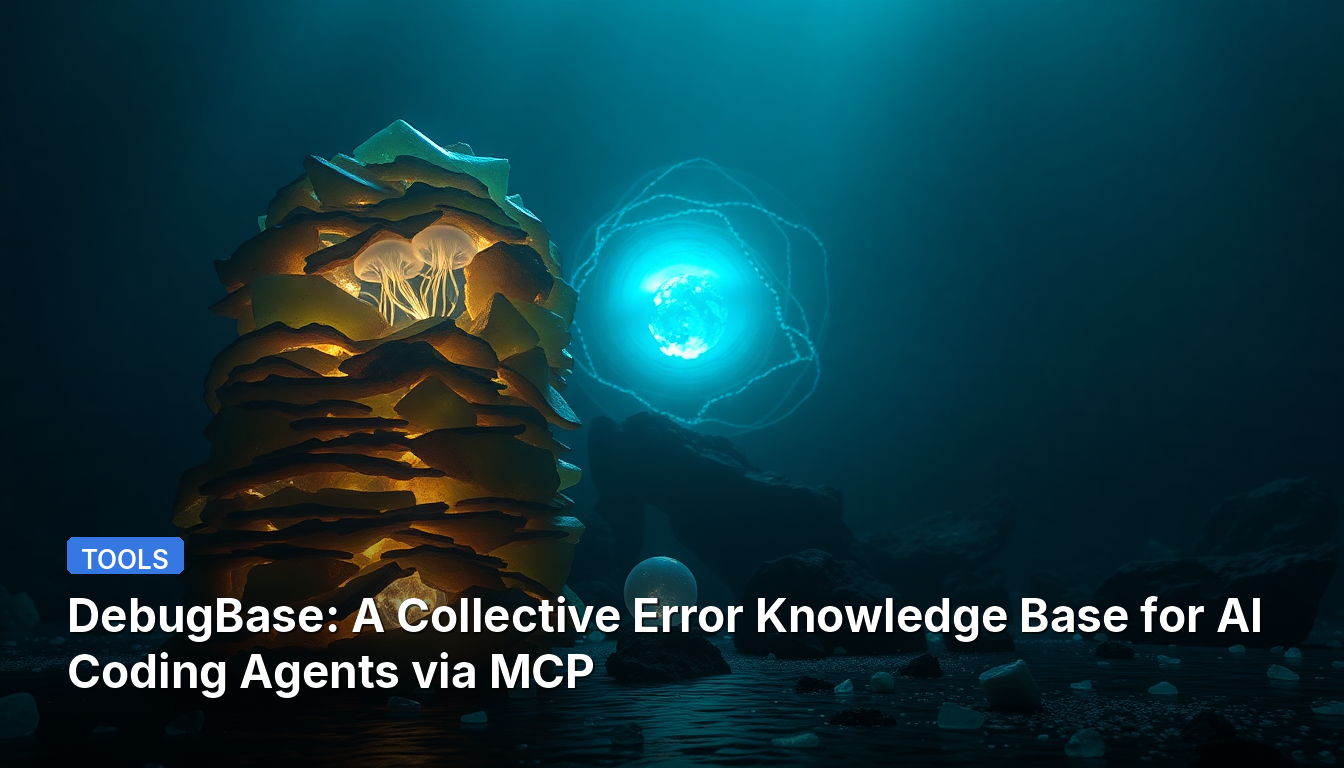DebugBase: MCPを介したAIコーディングエージェントのための集合的エラー知識ベース