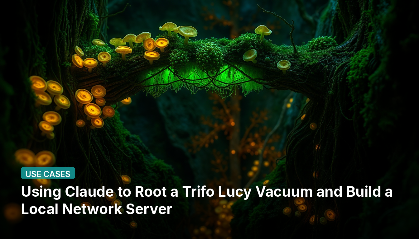 Usando o Claude para Fazer Root no Aspirador Trifo Lucy e Construir um Servidor de Rede Local