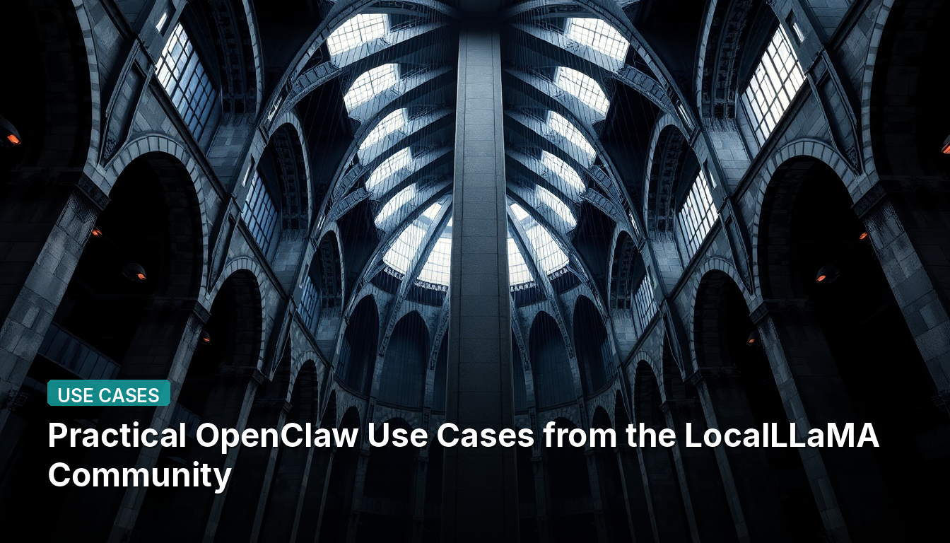 ローカルLLaMAコミュニティによる実用的なOpenClawのユースケース