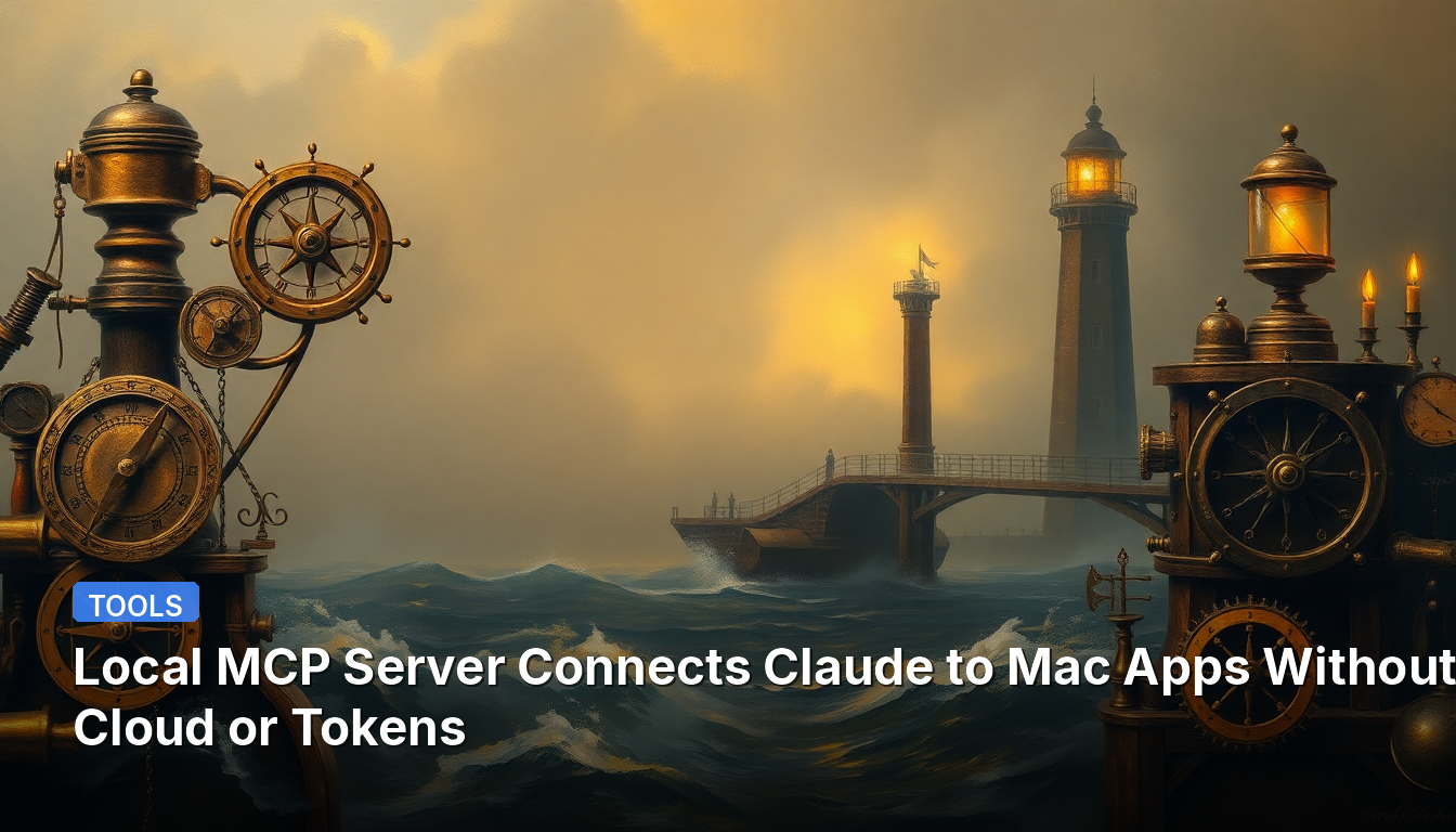 Lokaler MCP-Server verbindet Claude mit Mac-Apps ohne Cloud oder Tokens