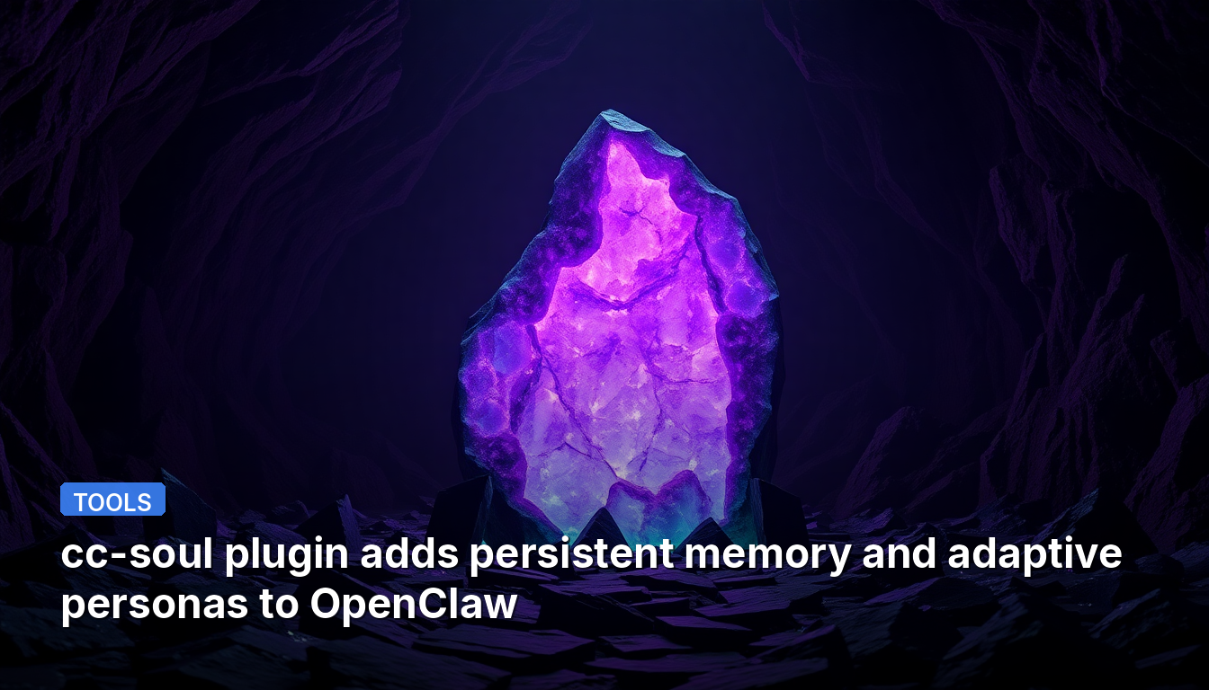 Das cc-soul-Plugin fügt OpenClaw persistente Speicherfunktionen und adaptive Persönlichkeiten hinzu.