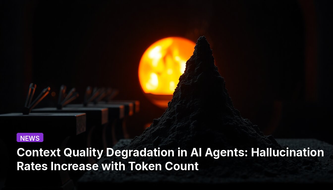 Degradación de la Calidad del Contexto en Agentes de IA: Las Tasas de Alucinación Aumentan con el Número de Tokens