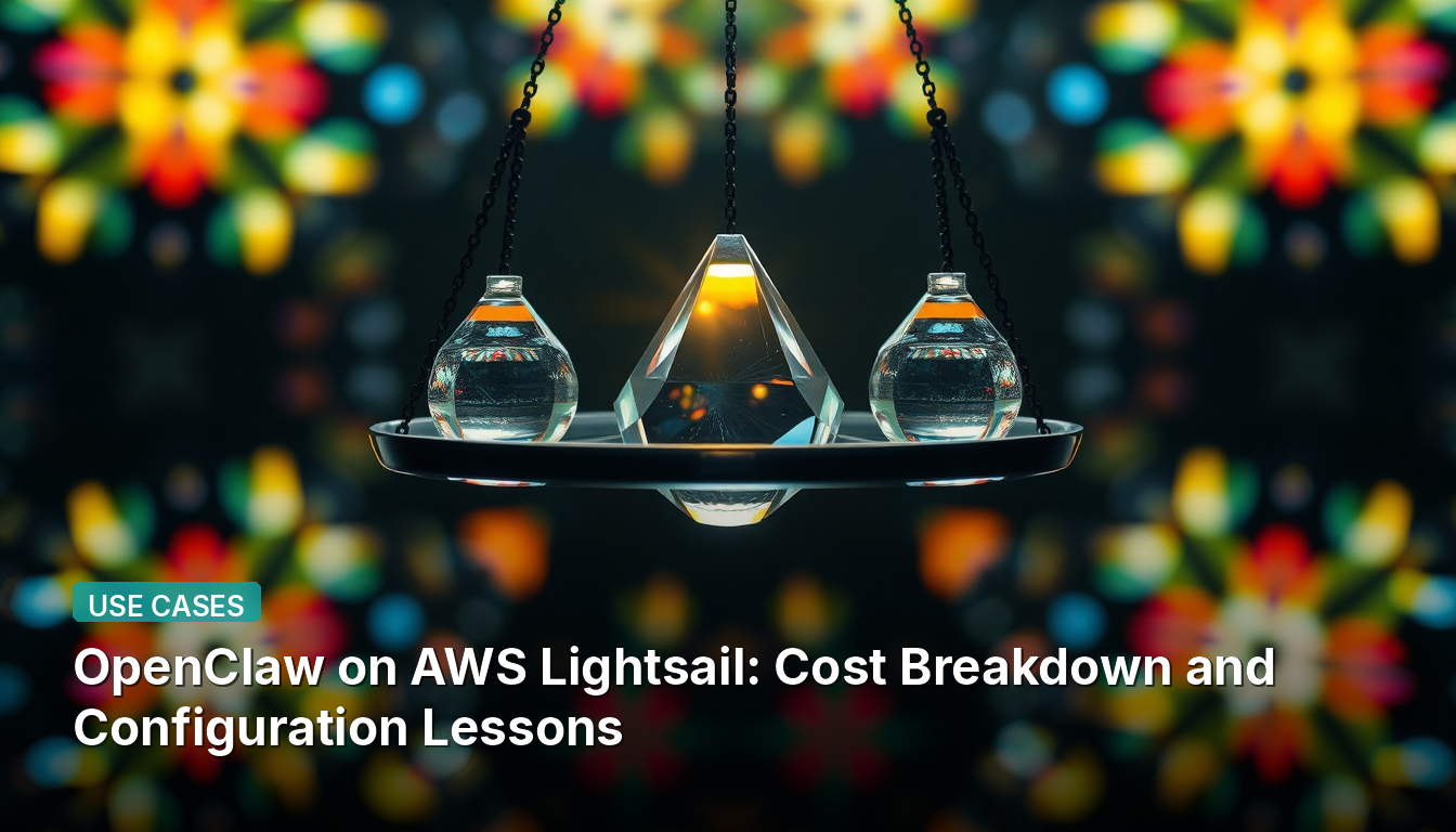 OpenClaw на AWS Lightsail: Разбор затрат и уроки по настройке