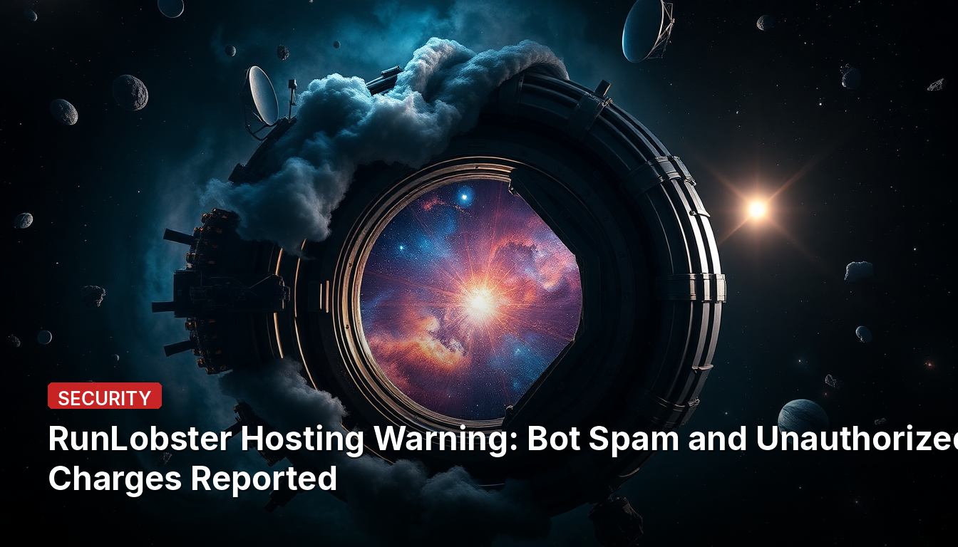 RunLobster Hosting Warning: Bot Spam and Unauthorized Charges Reported