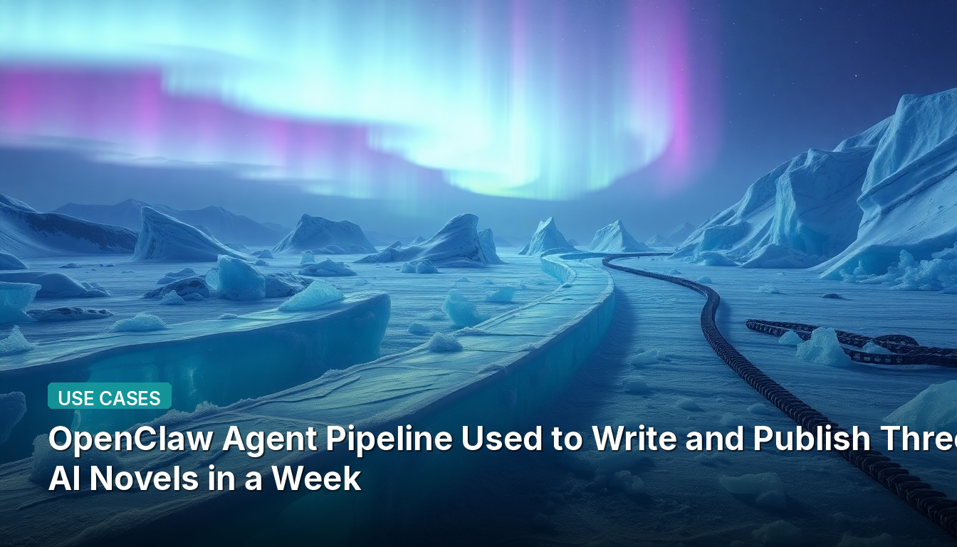 OpenClaw-Agenten-Pipeline, die in einer Woche drei KI-Romane schrieb und veröffentlichte