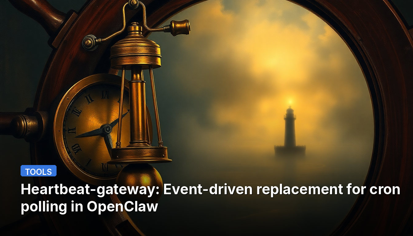 Heartbeat-gateway: Substituição orientada a eventos para a sondagem cron no OpenClaw