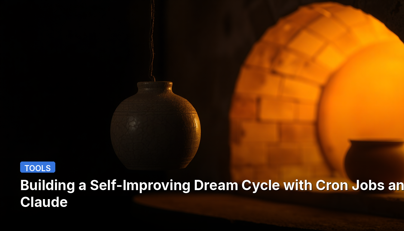 Building a Self-Improving Dream Cycle with Cron Jobs and Claude