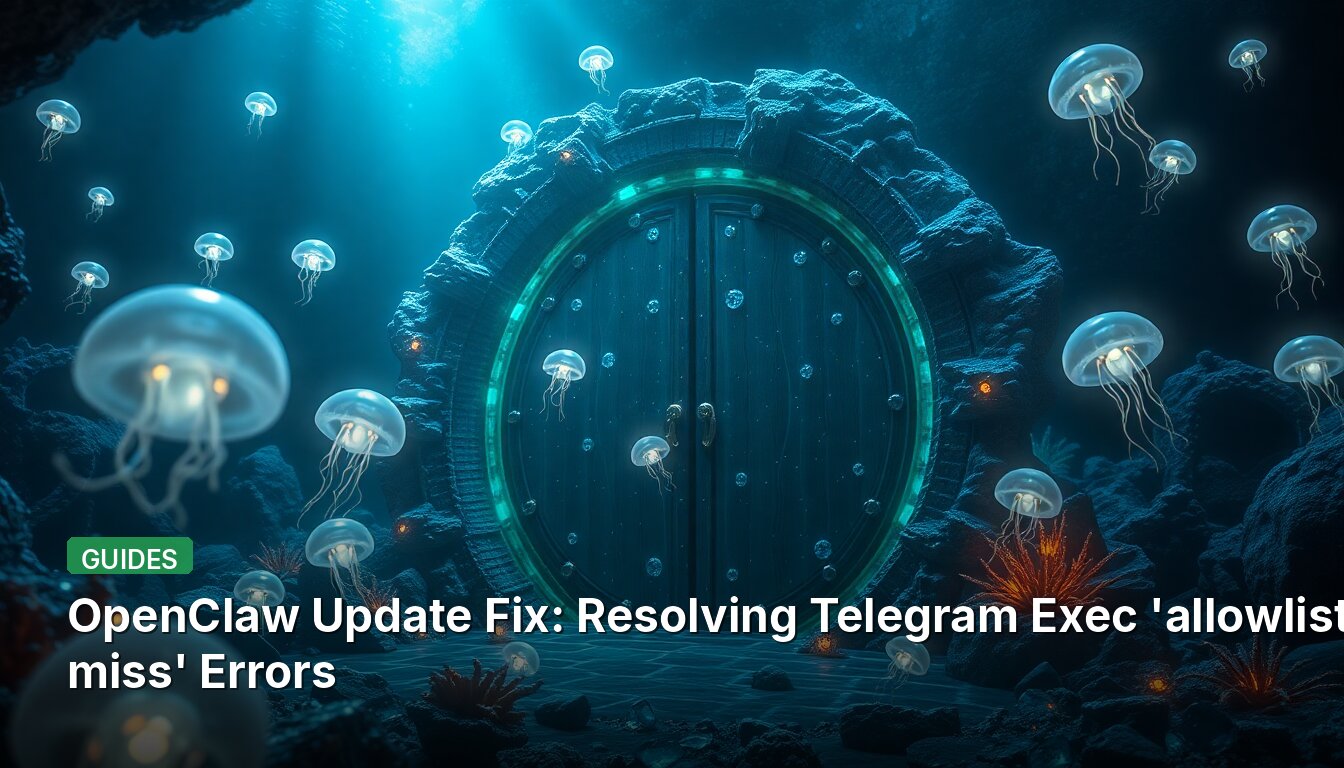 OpenClaw-Update-Fix: Behebung von Telegram-Exec-"Allowlist Miss"-Fehlern