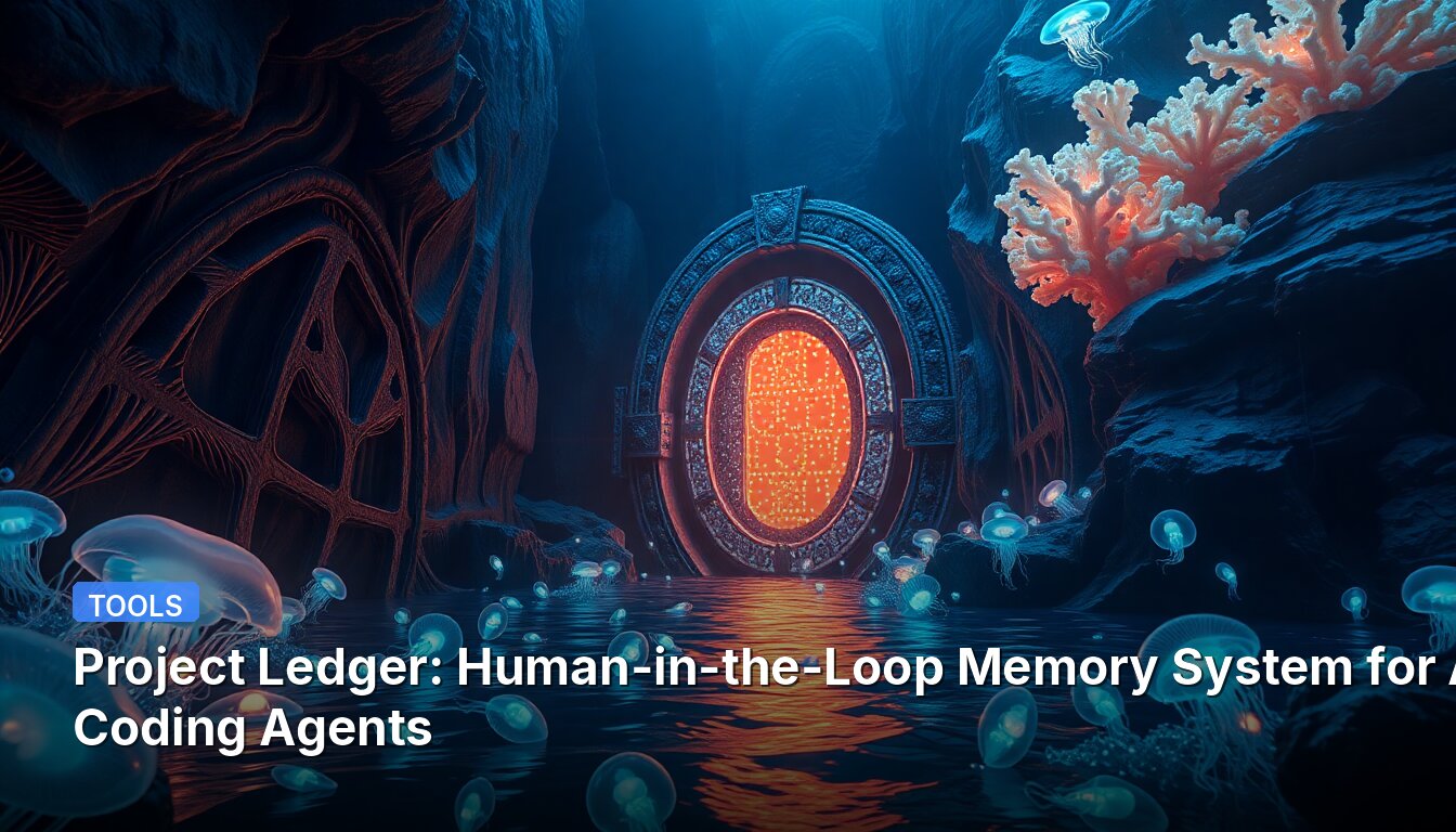 Projekt-Ledger: Mensch-im-Loop-Gedächtnissystem für KI-Coding-Agenten
