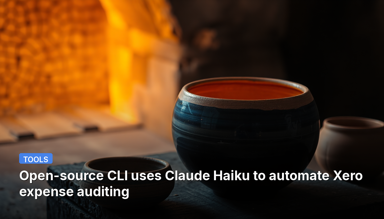 オープンソースのCLIは、Xeroの経費監査を自動化するためにClaude Haikuを使用します。