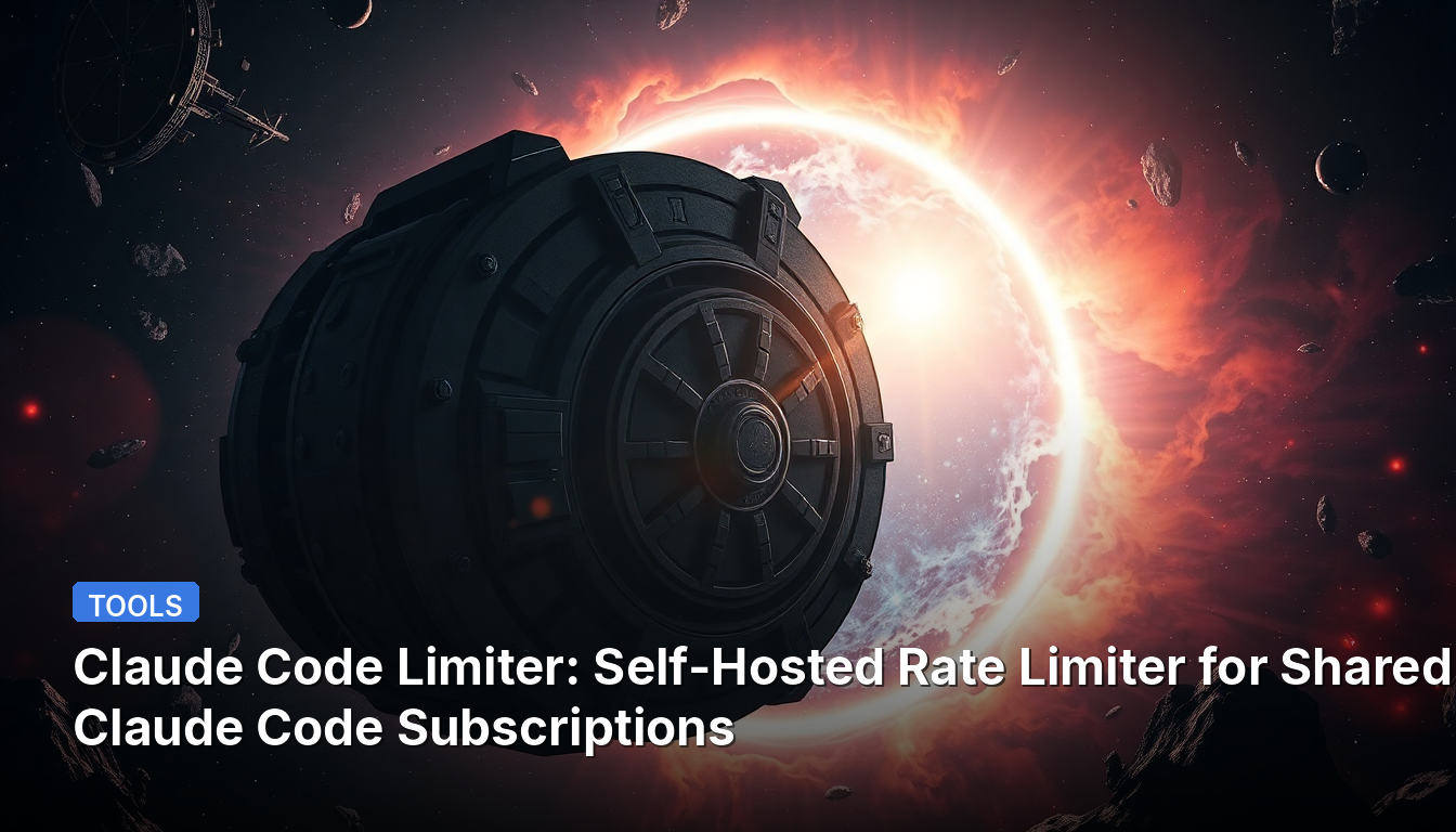 Claude Code Limiter : Limiteur de débit auto-hébergé pour les abonnements partagés Claude Code