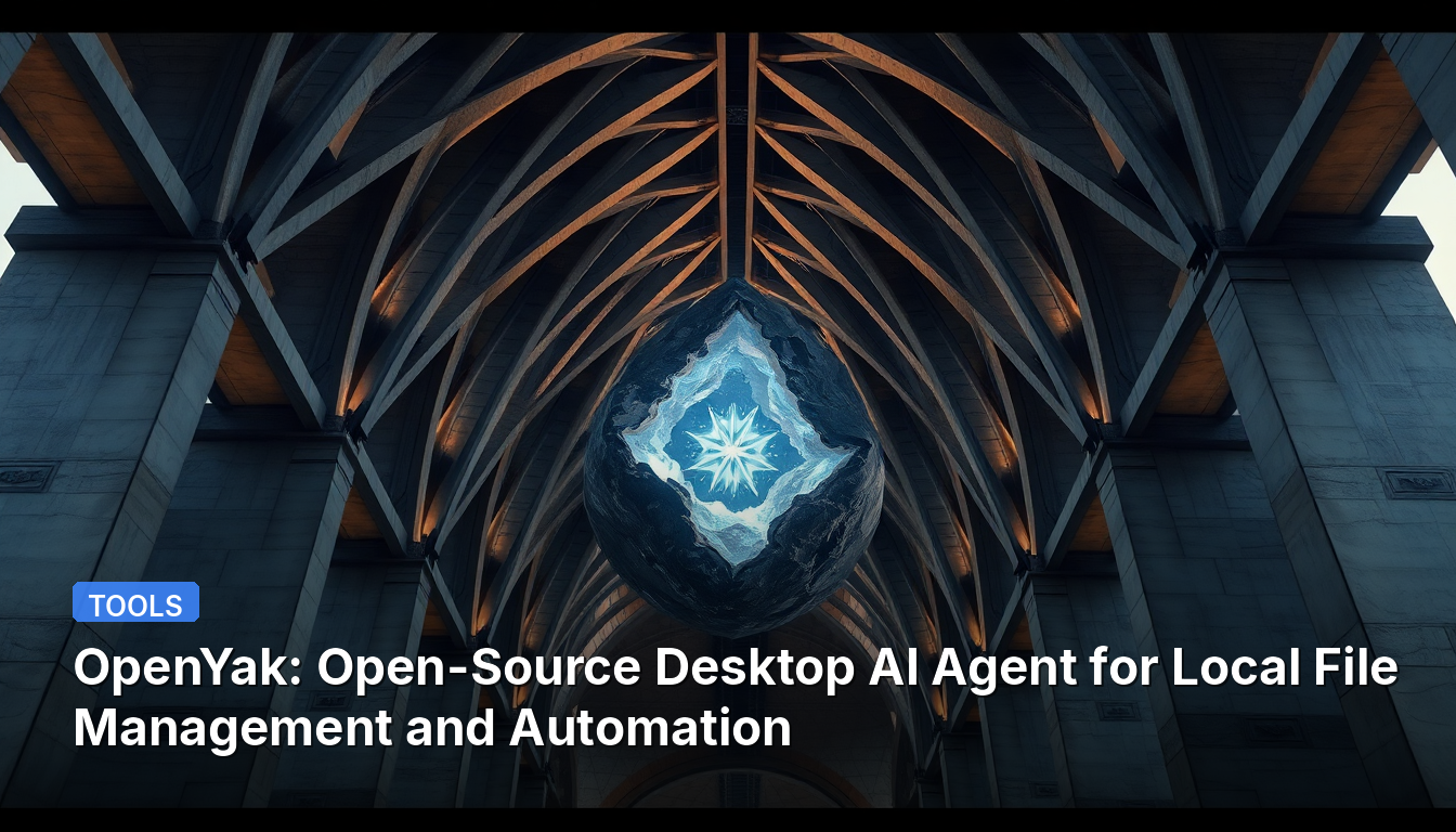 OpenYak: 로컬 파일 관리 및 자동화를 위한 오픈소스 데스크톱 AI 에이전트