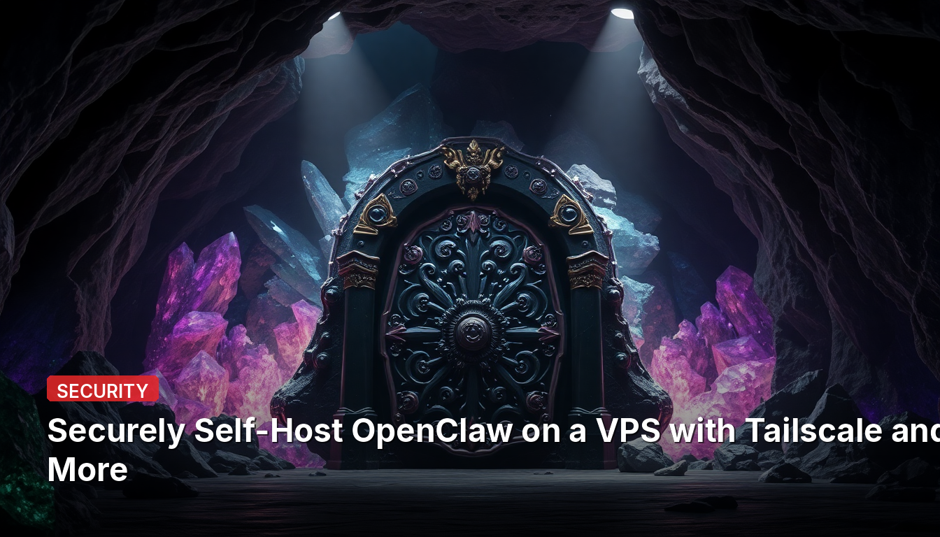 Hospede com Segurança o OpenClaw em um VPS com Tailscale e Mais