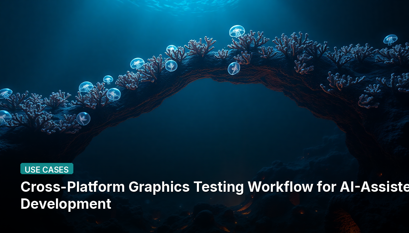 Flux de Travail de Test Graphique Multiplateforme pour le Développement Assisté par l'IA