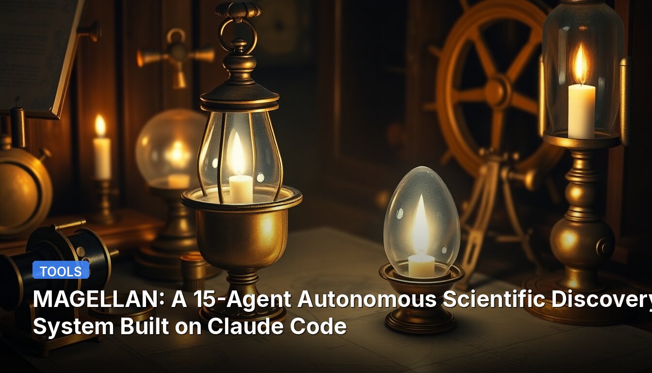 MAGELLAN: A 15-Agent Autonomous Scientific Discovery System Built on Claude Code