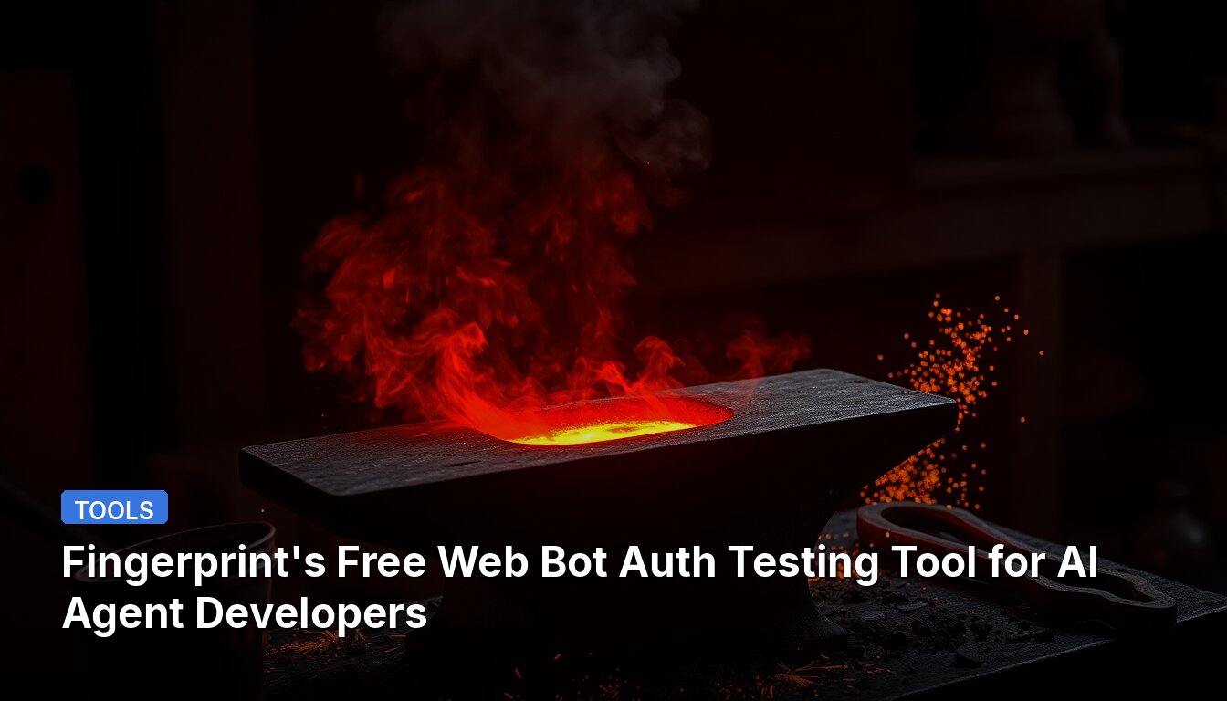 Fingerprints kostenloses Web-Bot-Authentifizierungstest-Tool für KI-Agenten-Entwickler
