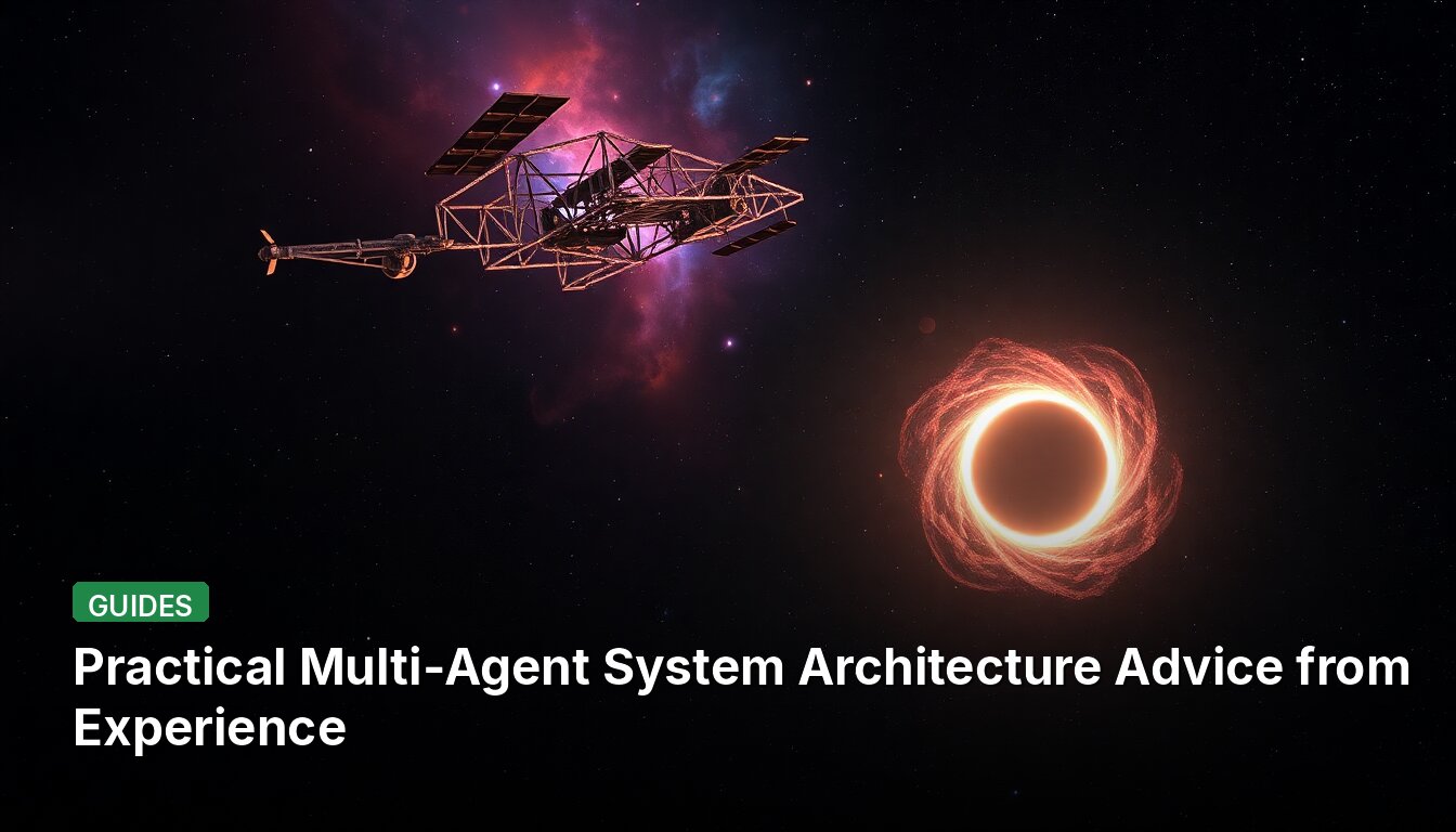 Practical Multi-Agent System Architecture Advice from Experience