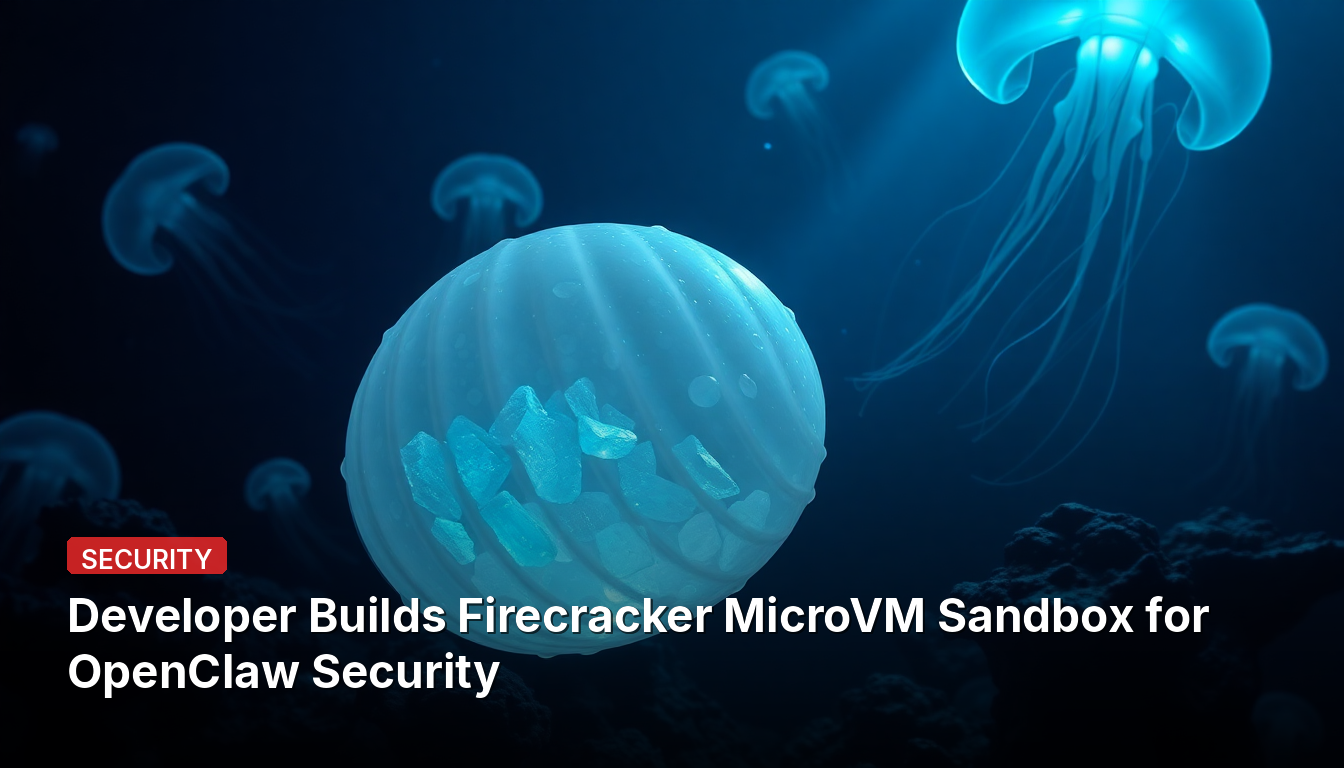 Developer Builds Firecracker MicroVM Sandbox for OpenClaw Security