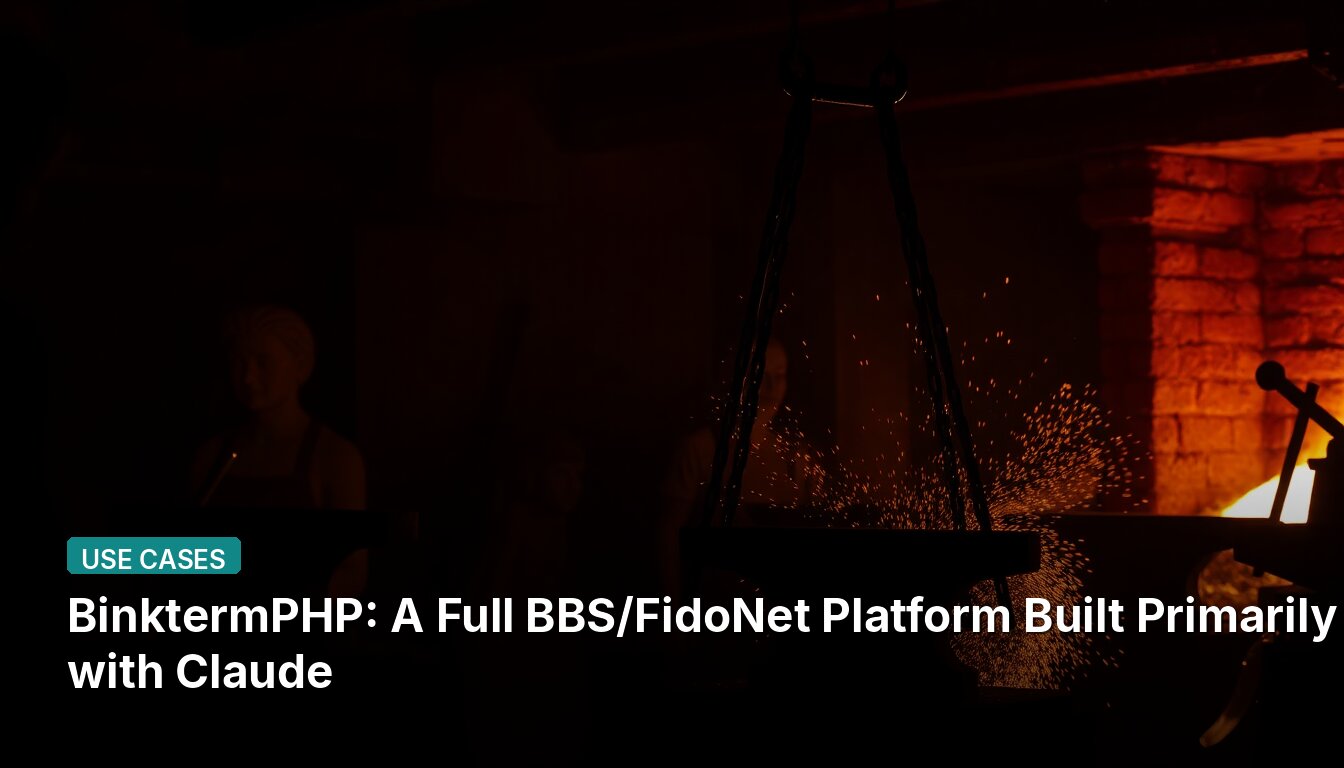 BinktermPHP: Una Plataforma Completa de BBS/FidoNet Construida Principalmente con Claude