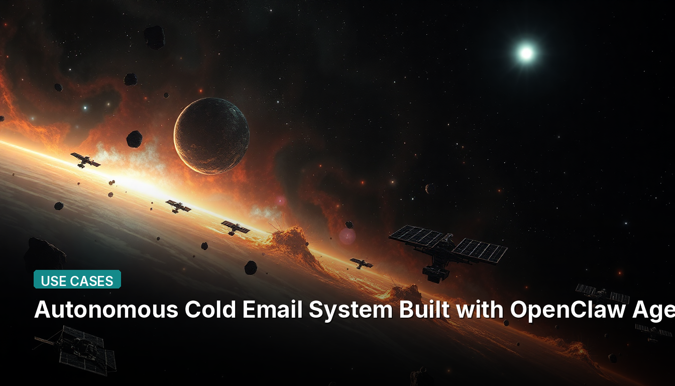 Système de Courriel Froid Autonome Construit avec des Agents OpenClaw