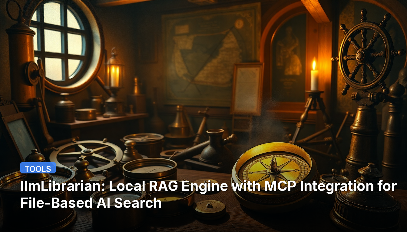 llmLibrarian : Moteur RAG local avec intégration MCP pour la recherche IA basée sur fichiers