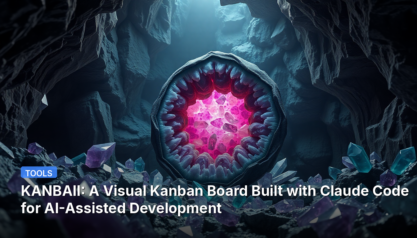 KANBAII : Un tableau Kanban visuel conçu avec Claude Code pour un développement assisté par l'IA