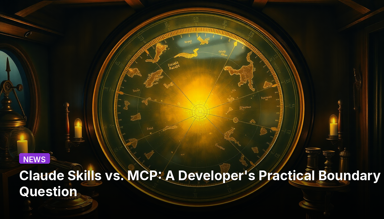 클로드 스킬 vs MCP: 개발자의 실용적 경계 질문