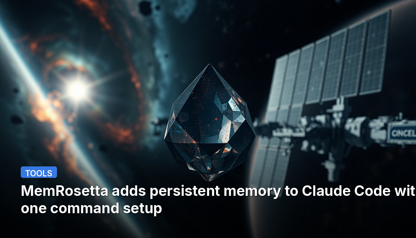 MemRosetta ajoute une mémoire persistante à Claude Code avec une configuration en une seule commande