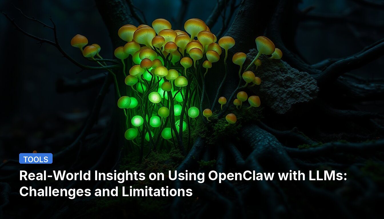 Echte Einblicke in die Verwendung von OpenClaw mit LLMs: Herausforderungen und Einschränkungen