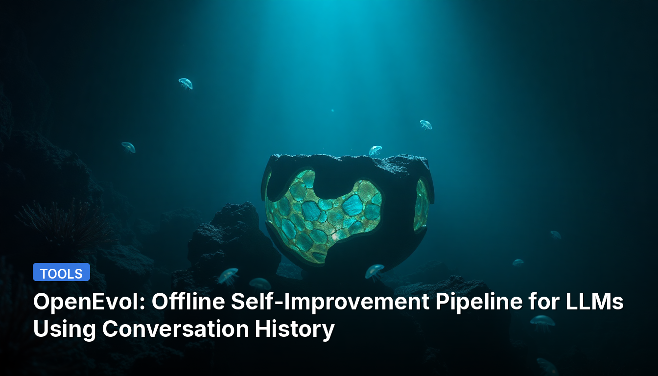 OpenEvol: Pipeline de Autoaperfeiçoamento Offline para LLMs Usando Histórico de Conversas