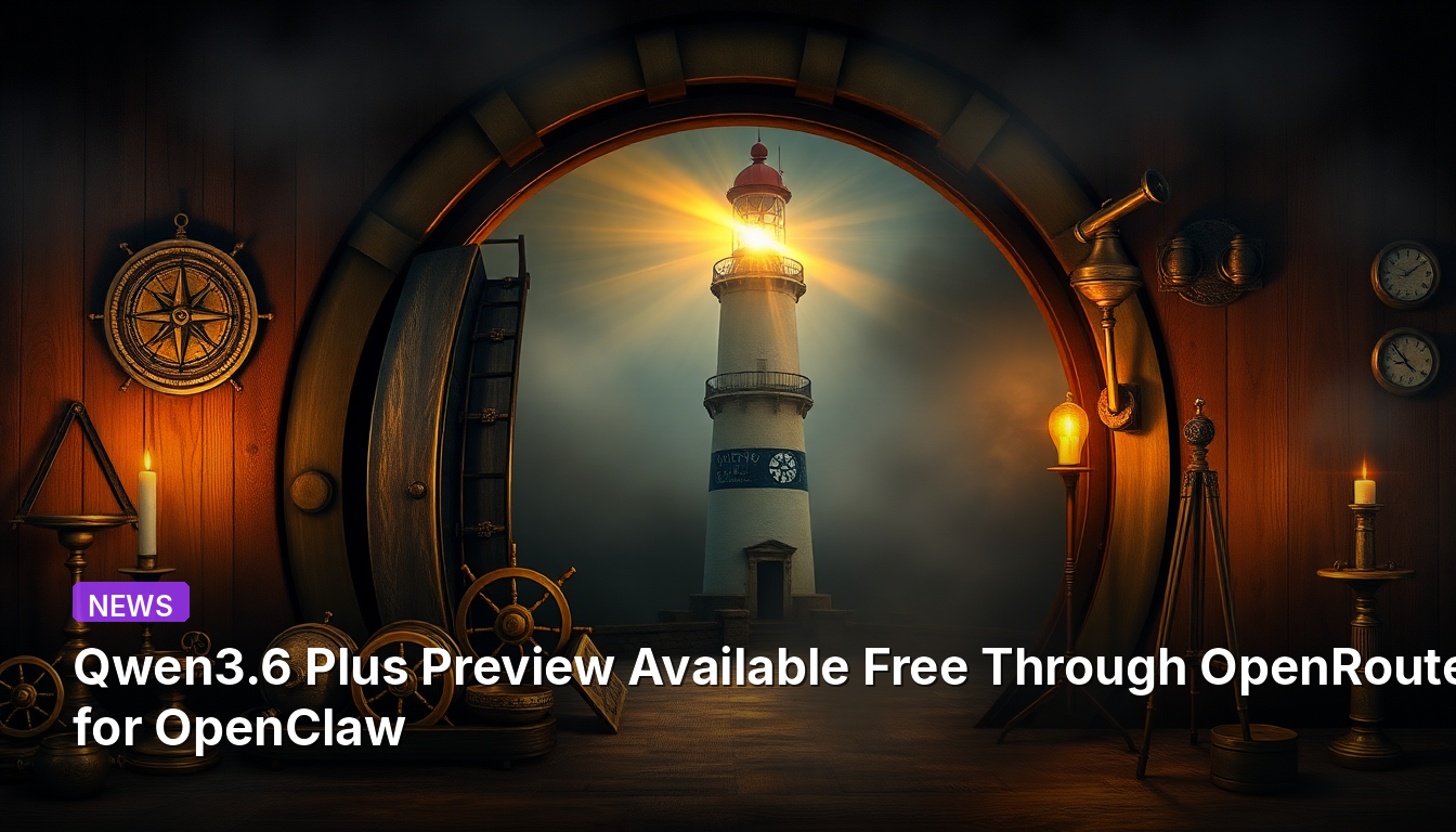 Qwen3.6 Plus Preview доступен бесплатно через OpenRouter для OpenClaw