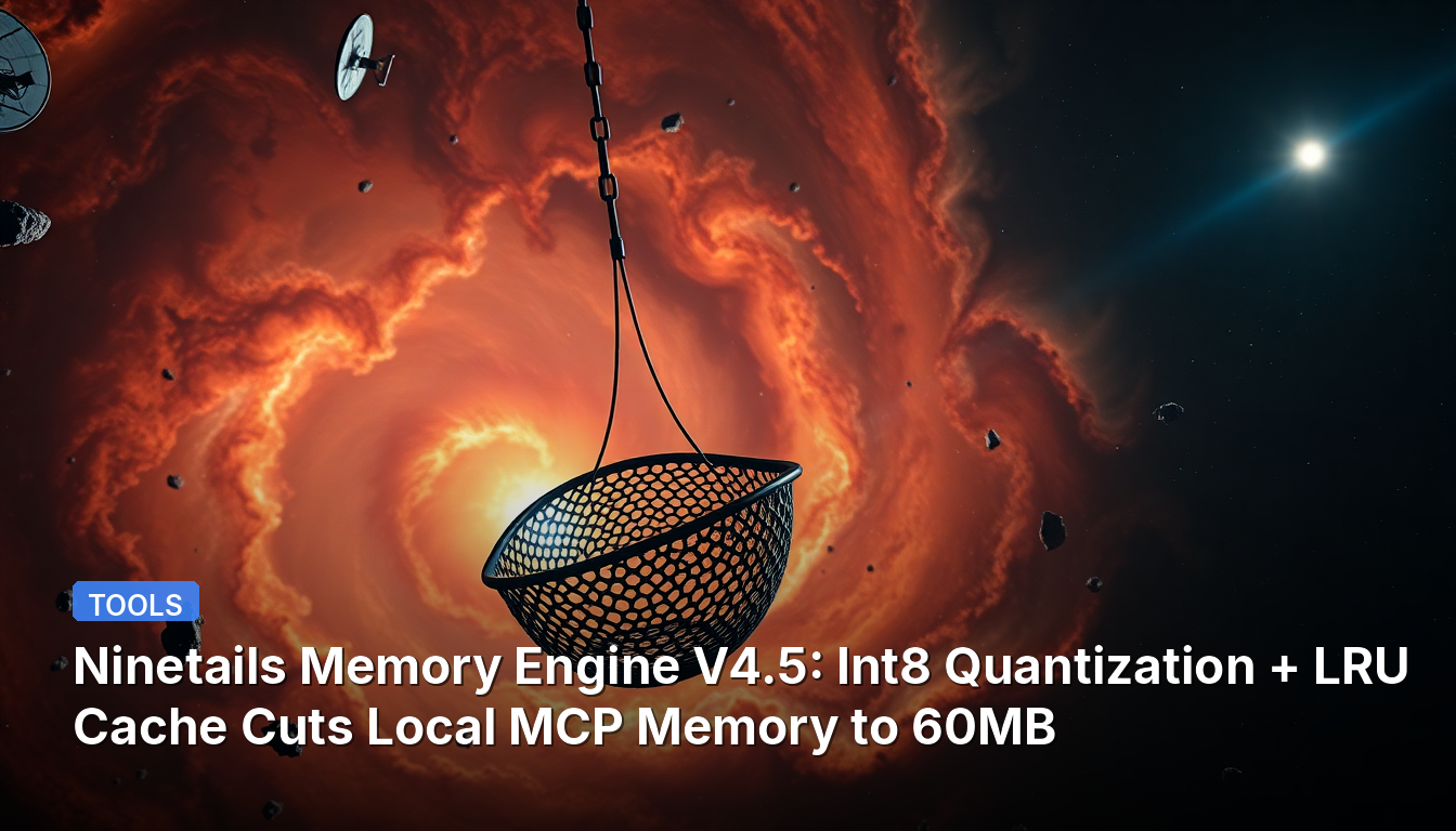 Ninetails Memory Engine V4.5：Int8量子化+LRUキャッシュにより、ローカルMCPメモリを60MBに削減