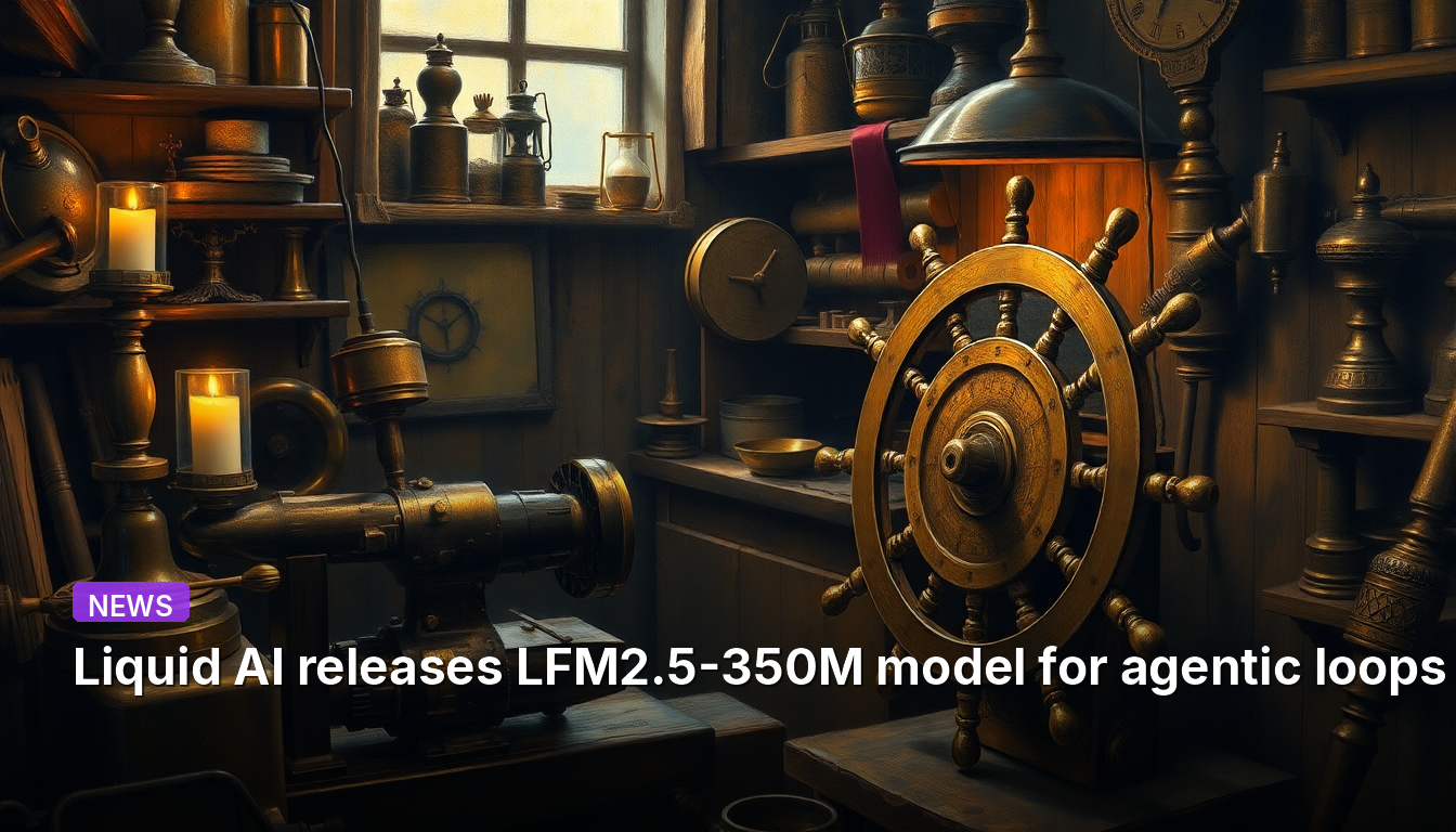 A Liquid AI lança o modelo LFM2.5-350M para loops agentivos