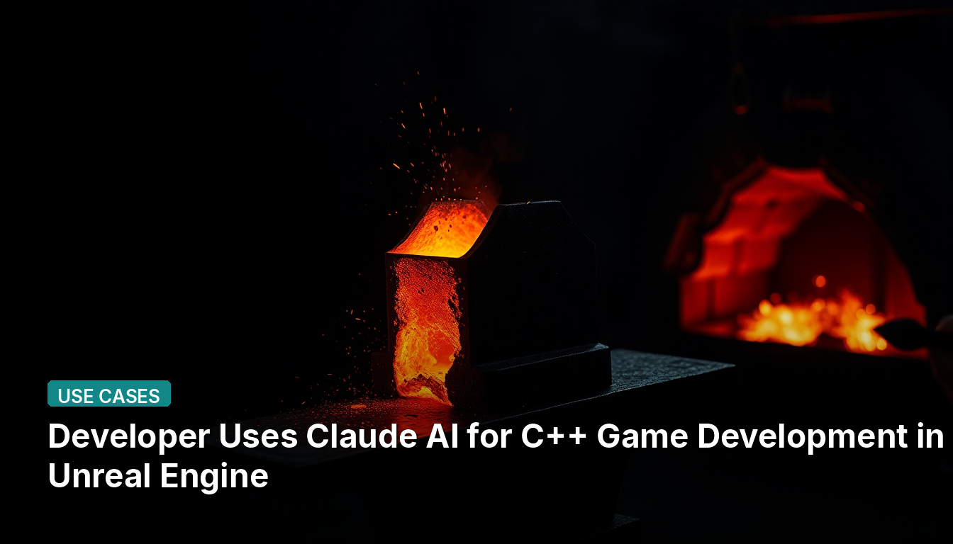 Desenvolvedor Usa IA Claude para Desenvolvimento de Jogos em C++ na Unreal Engine