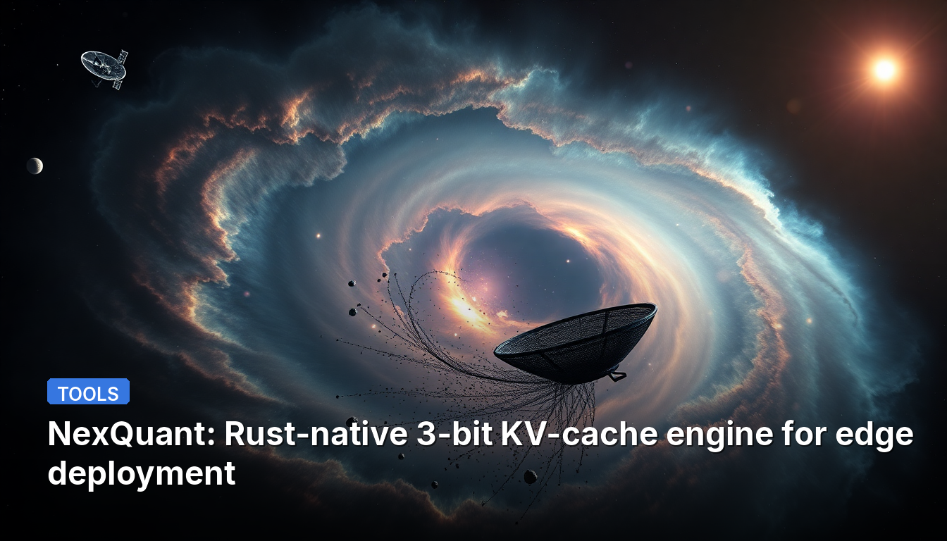 NexQuant: Rust-native 3-bit KV-cache engine for edge deployment