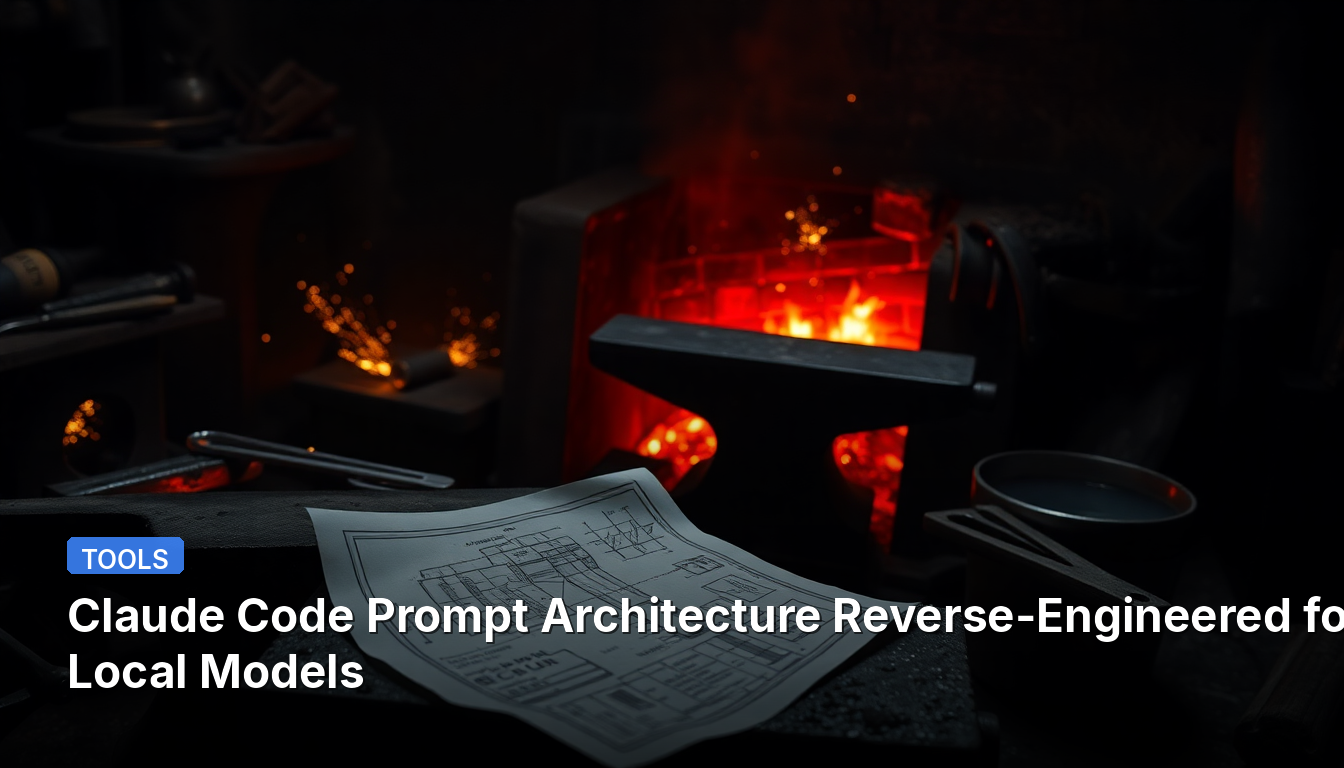Architecture de Prompt de Code Claude Rétro-ingéniérée pour Modèles Locaux