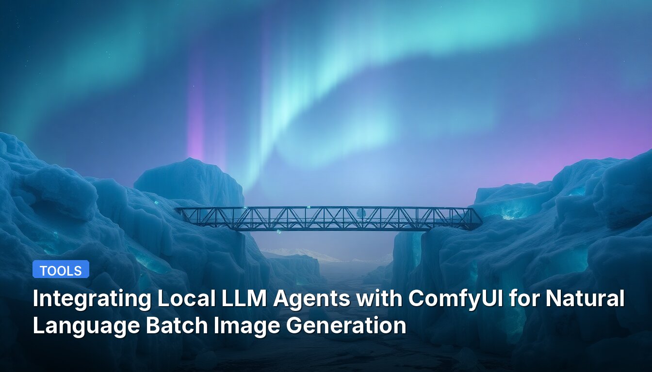 Интеграция локальных агентов LLM с ComfyUI для пакетной генерации изображений на естественном языке