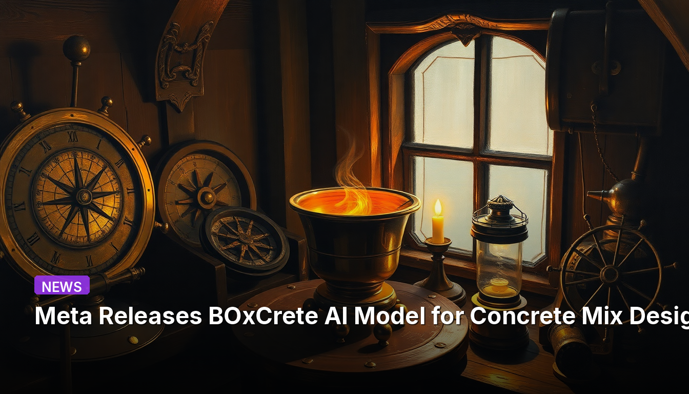 Meta Releases BOxCrete AI Model for Concrete Mix Design