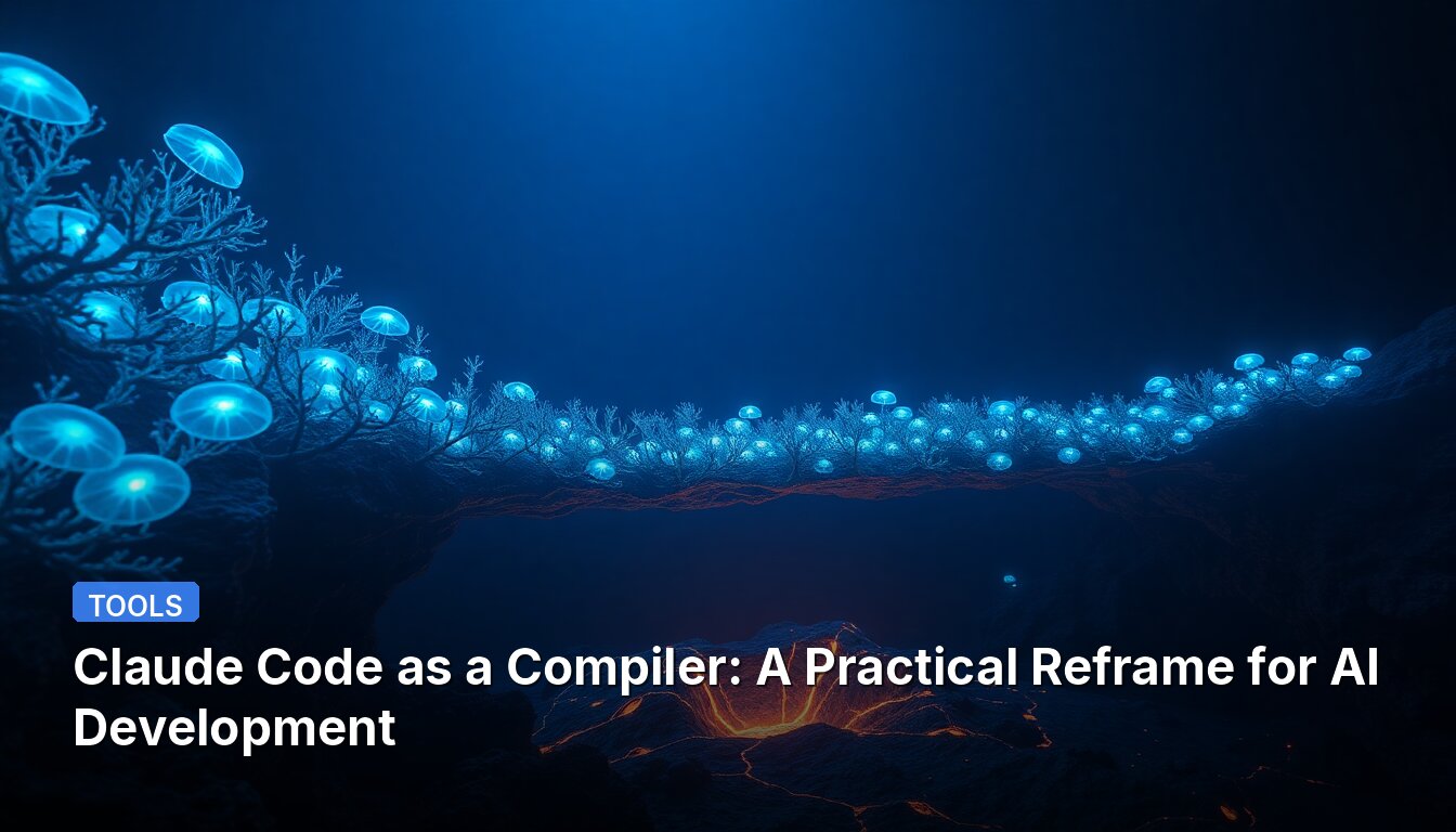 Claude Code as a Compiler: A Practical Reframe for AI Development