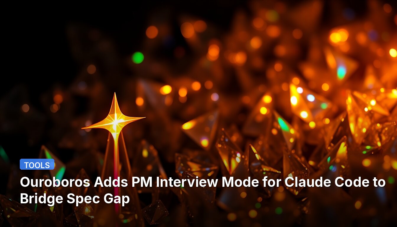 Ouroboros Adds PM Interview Mode for Claude Code to Bridge Spec Gap
